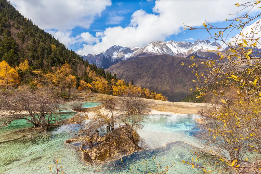 Huanglong, Huanglung, Kína 