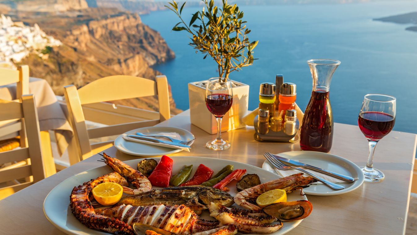 mediterrán étrend, diéta, hal,bor 