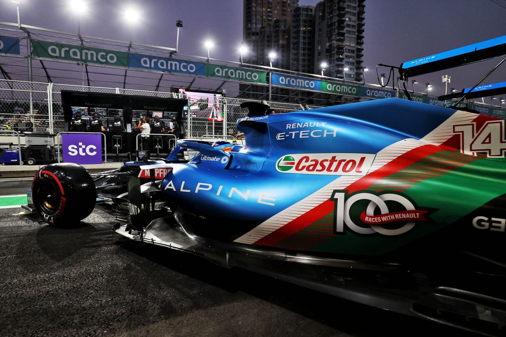 Forma-1, Szaúd-arábiai Nagydíj, Fernando Alonso, Alpine 