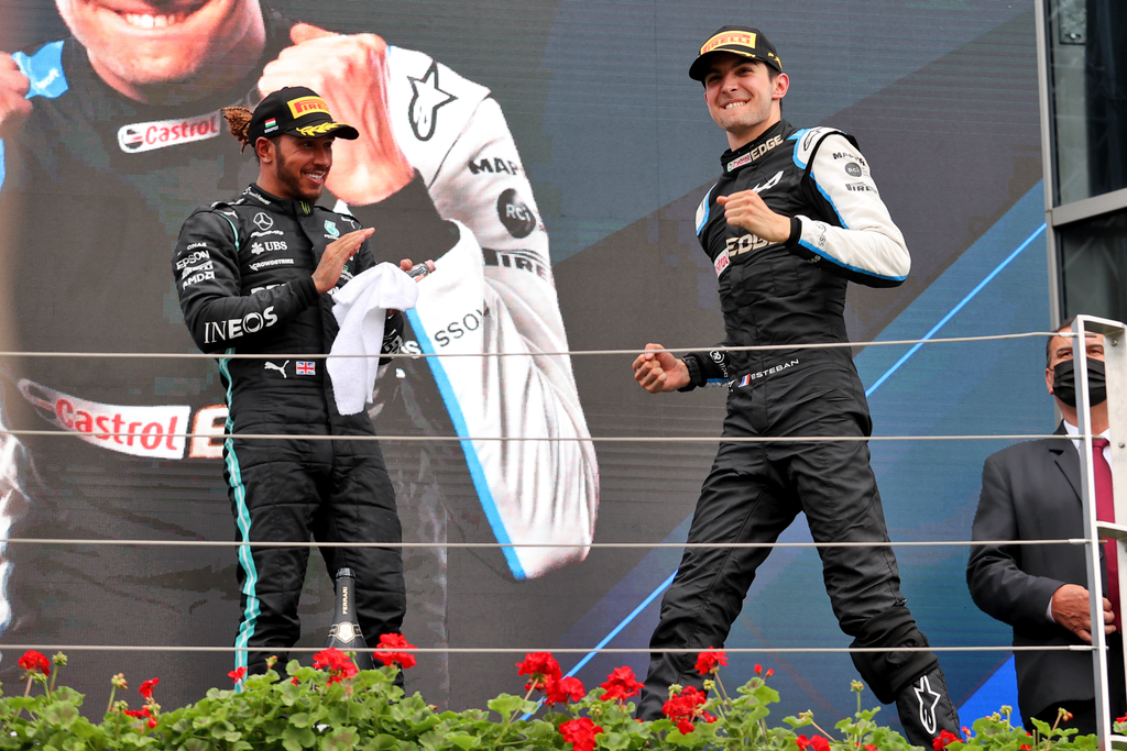 Forma-1, Esteban Ocon, Alpine, Magyar Nagydíj, Lewis Hamilton 