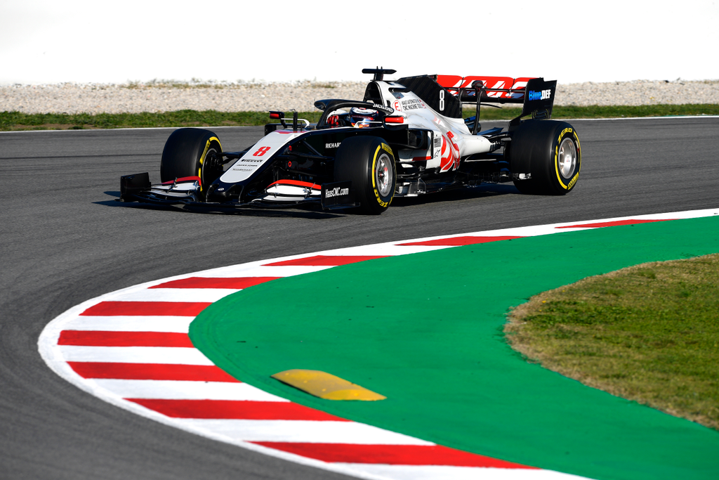Forma-1, Romain Grosjean, Haas F1 Team, Barcelona teszt 2. nap 