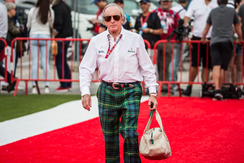 A Forma-1-es Spanyol Nagydíj szombati napja, Jackie Stewart 