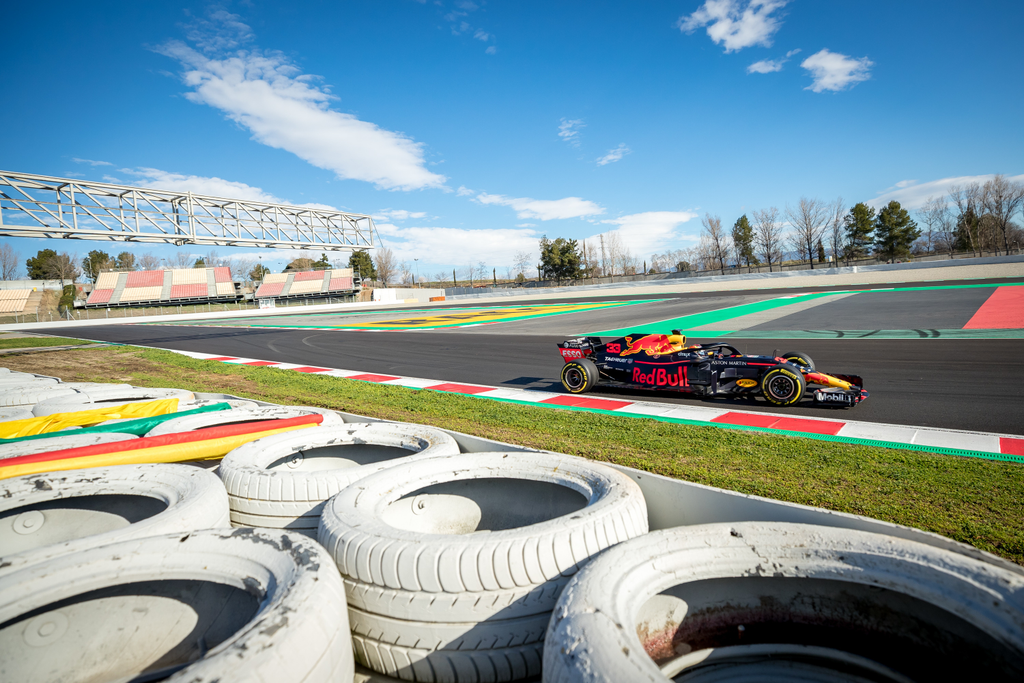 A Forma-1 előszezoni tesztje Barcelonában - 5. nap, Max Verstappen, Red Bull Racing 