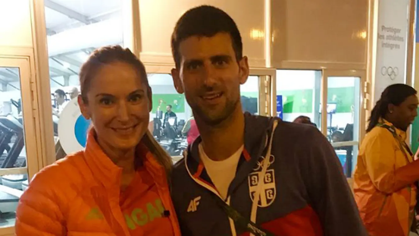 Tobai-Sike Renáta, Novak Djokovic, olimpia 