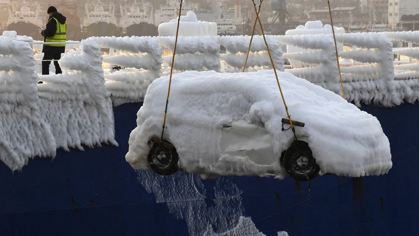 jégpáncél autók Vlagyivosztok 
