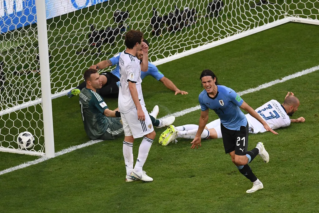 Uruguay – Oroszország, oroszországi labdarúgó-világbajnokság, A-csoport, Szamara, 2018.06.25. 