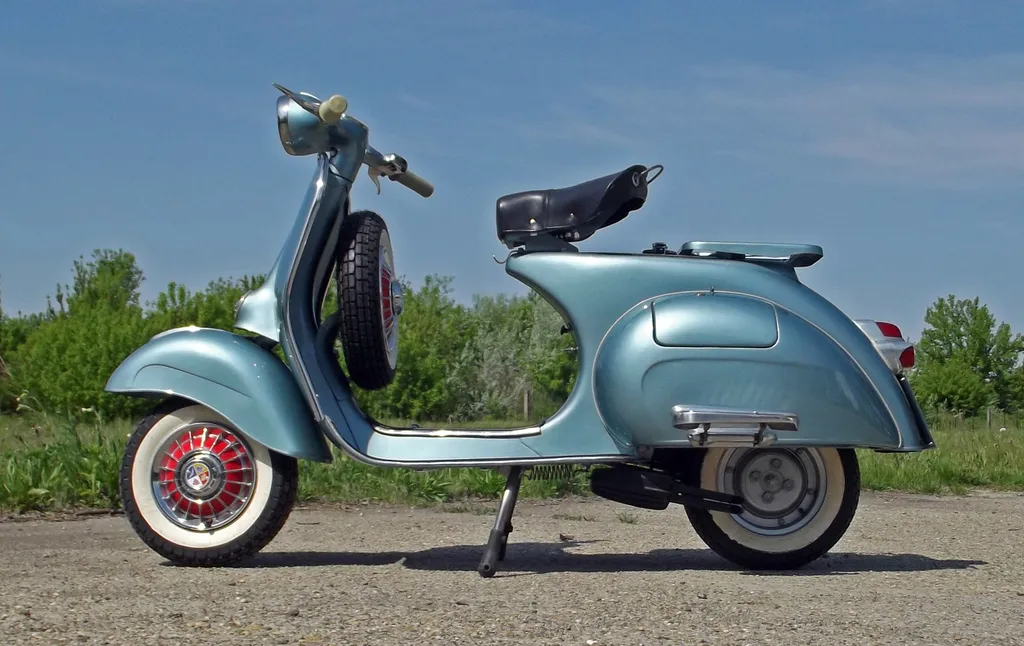 Piaggio Vespa VBB (1961) veteránteszt 