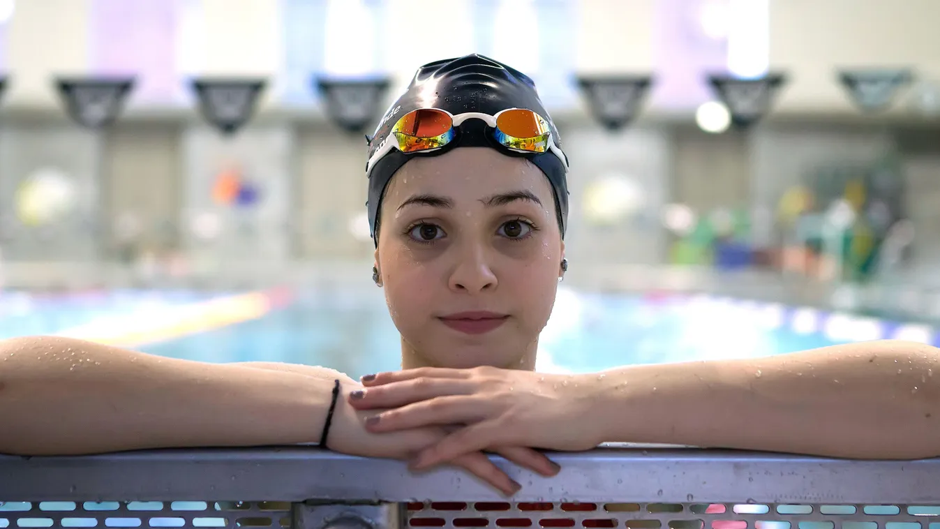 Syrian swimmer Ysra Mardini aims for Olympic Games migration SPORT Yusra SQUARE FORMAT 