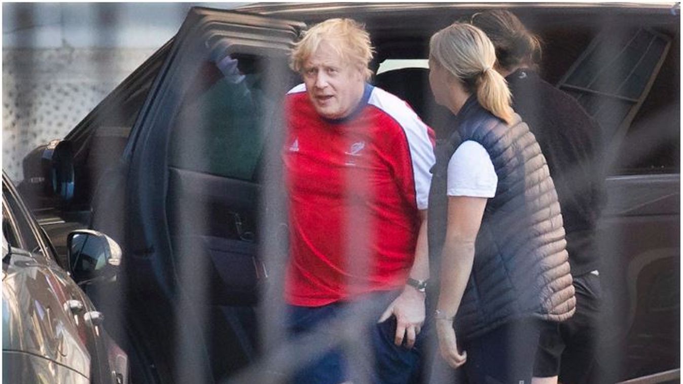 Boris Johnson, Buckingham-palota, sport, futás, koronavírus 