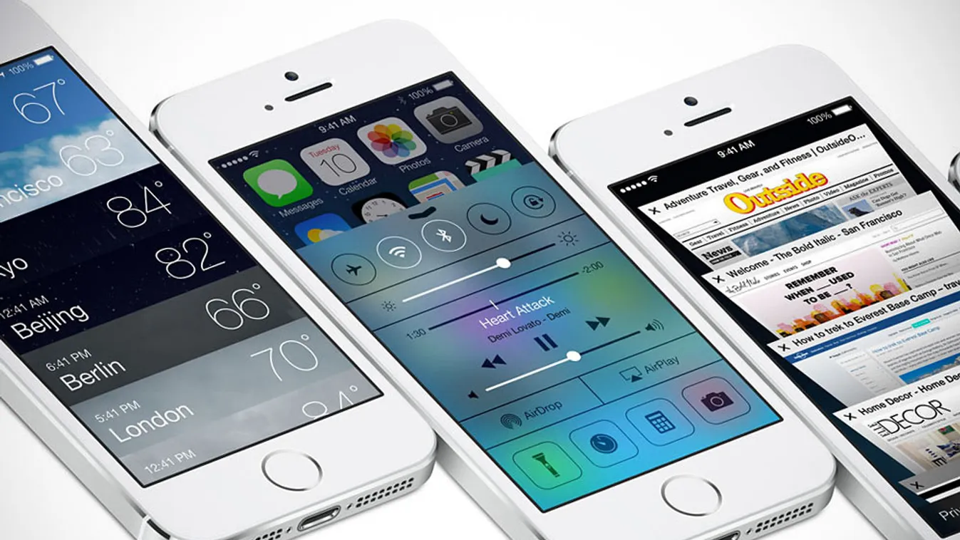 iOS7, apple mobil operációs rendszer