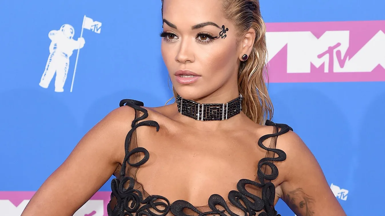 2018 MTV Video Music Awards - Arrivals Arts Culture and Entertainment Celebrities Music Awards Ceremony Concert New York FeedRouted_NorthAmerica FeedRouted_Europe FeedRouted_Australasia FeedRouted_Global topix bestof attends the 2018 MTV Video Music Award