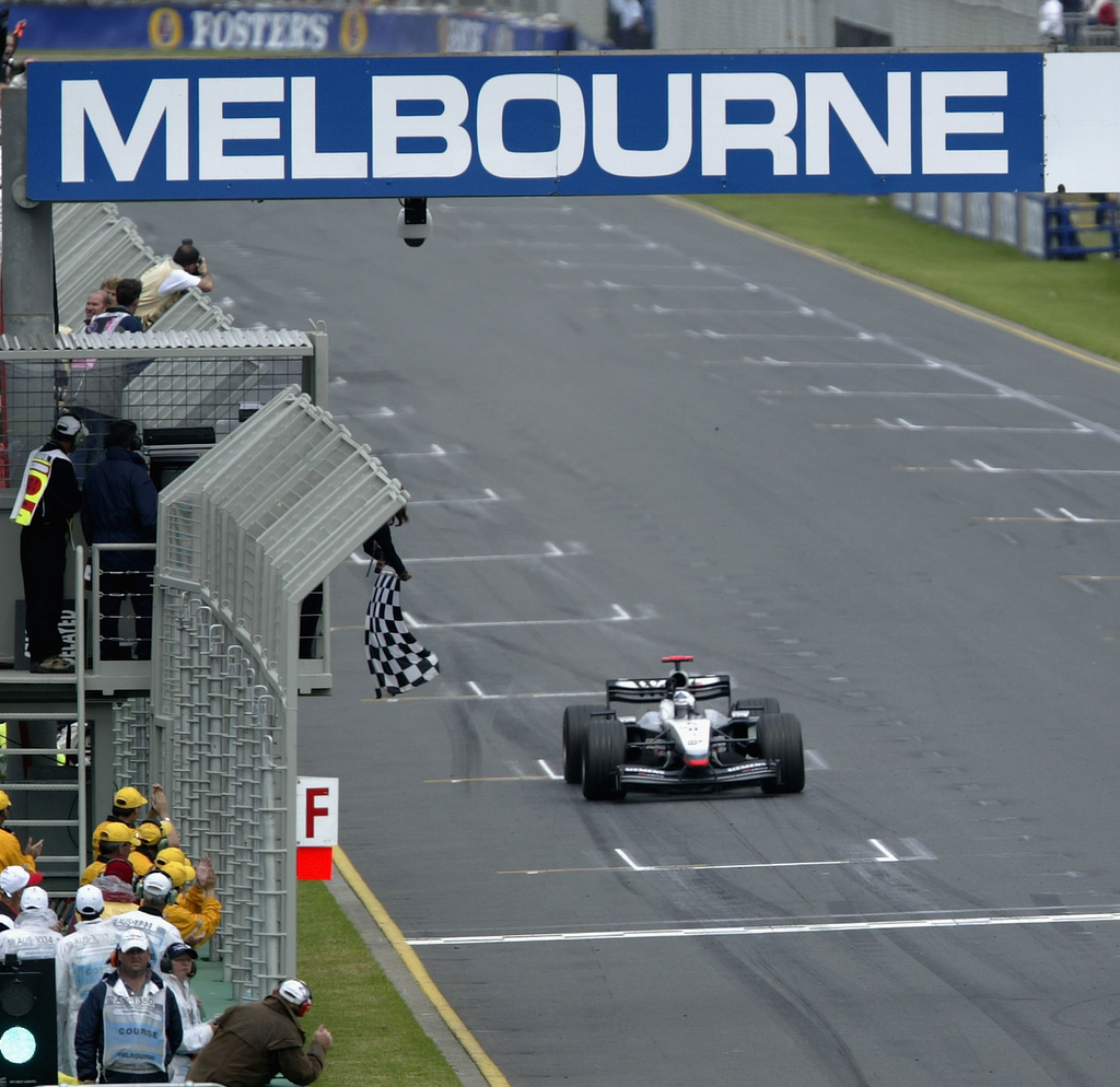 Forma-1, David Coulthard, McLaren-Mercedes, Ausztrál Nagydíj, 2003 