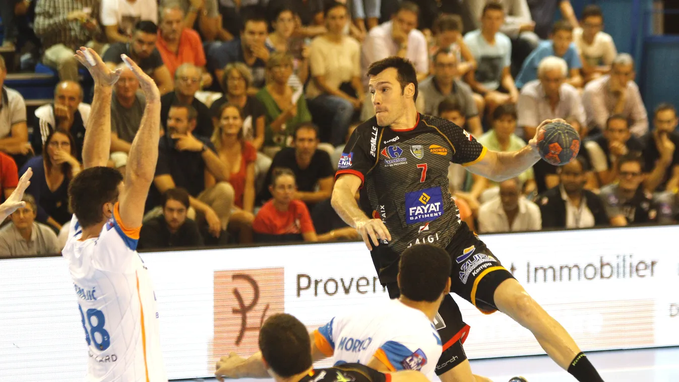 HANDBALL - FRENCH CHAMP - D1 - AIX v TOULOUSE AIX CHAMPIONSHIP D1 FRENCH HAND HANDBALL SPORT TOULOUSE SQUARE FORMAT 