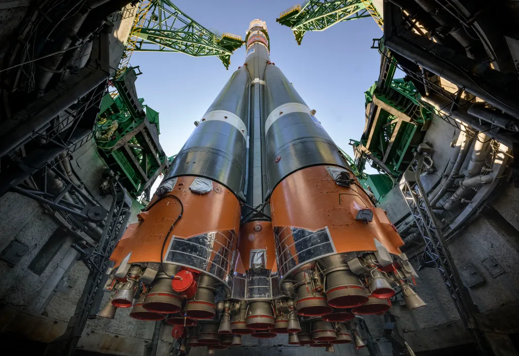 space Horizontal nemzetközi űrállomásra induló Soyuz MS-22 startolása 