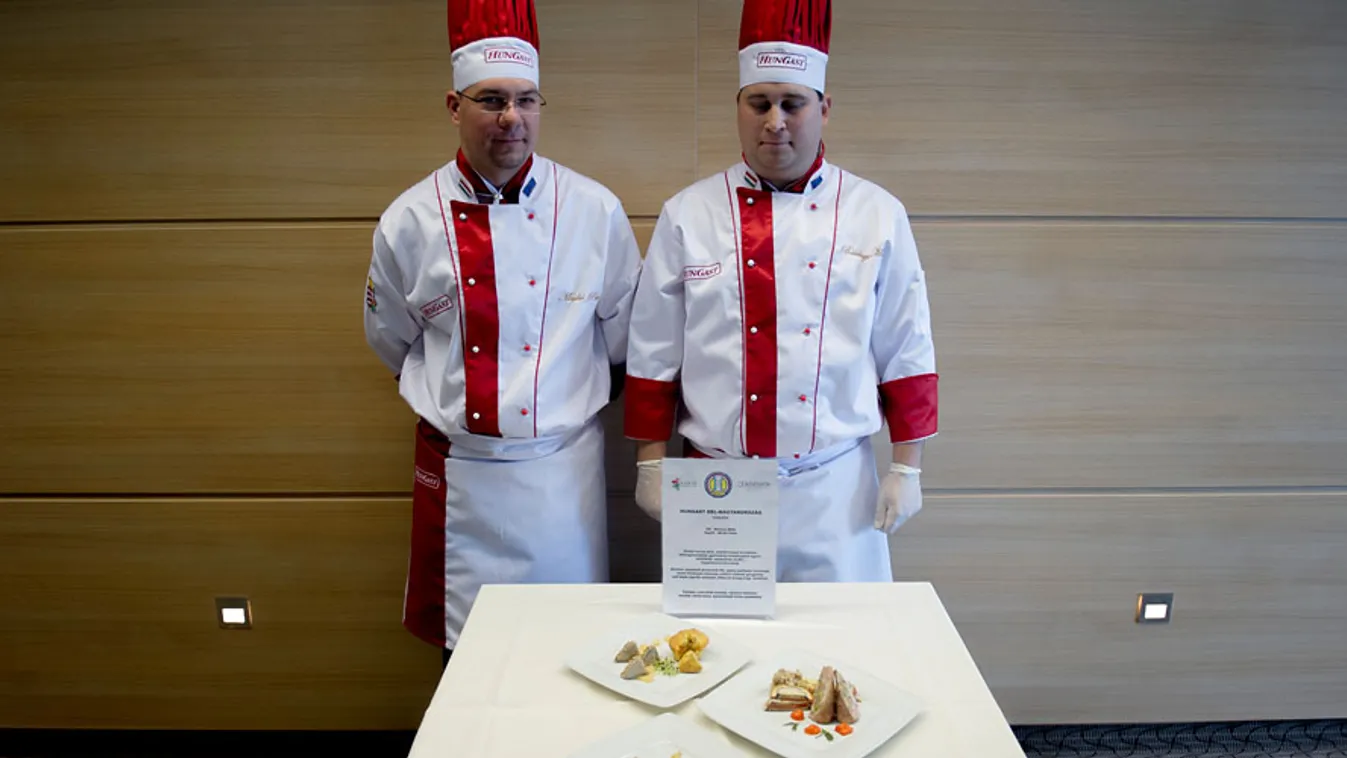 A Hungast főzőcsapata, a Nébih 420 forintos főzőversenyének győztese
