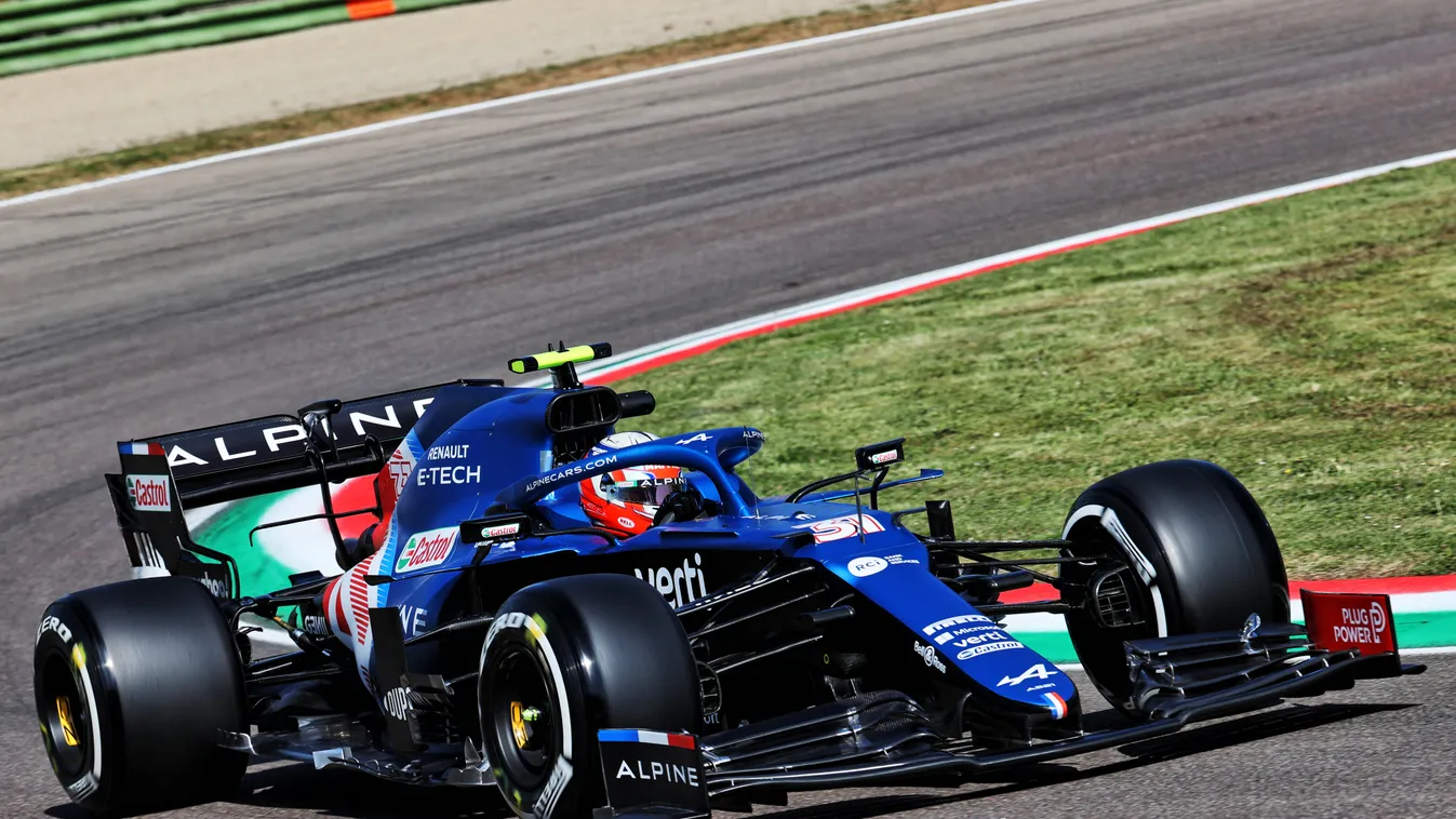 Forma-1, Esteban Ocon, Alpine, Emilia Romagna Nagydíj 