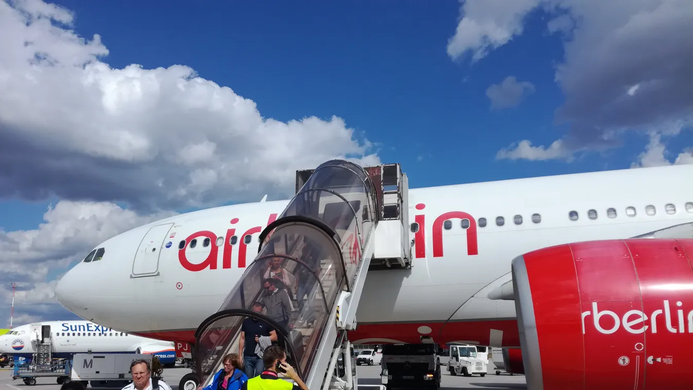 Air Berlin csőd Berlin 