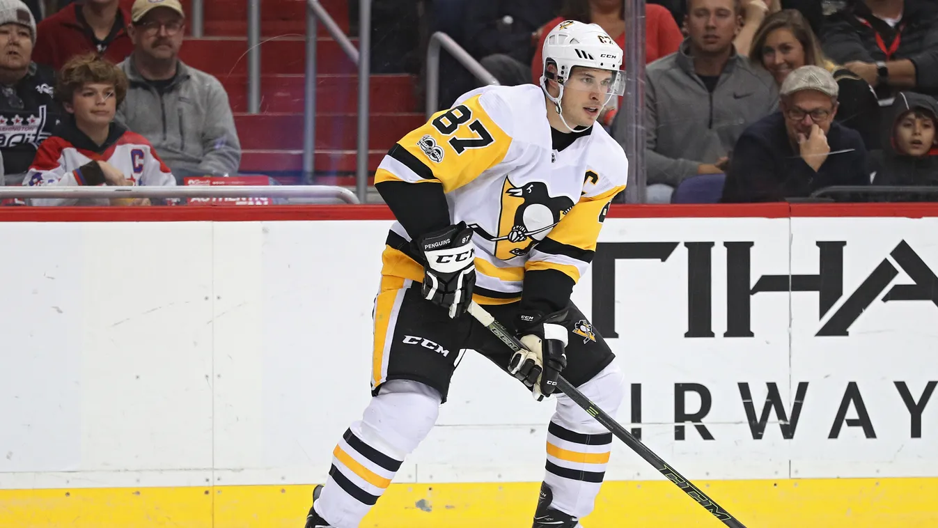 Pittsburgh Penguins v Washington Capitals GettyImageRank2 SPORT HORIZONTAL ICE HOCKEY USA Washington DC Winter Sport Hockey Puck Photography Pittsburgh Penguins Sidney Crosby National Hockey League Washington Capitals Capital One Arena Hockey Skating Peri