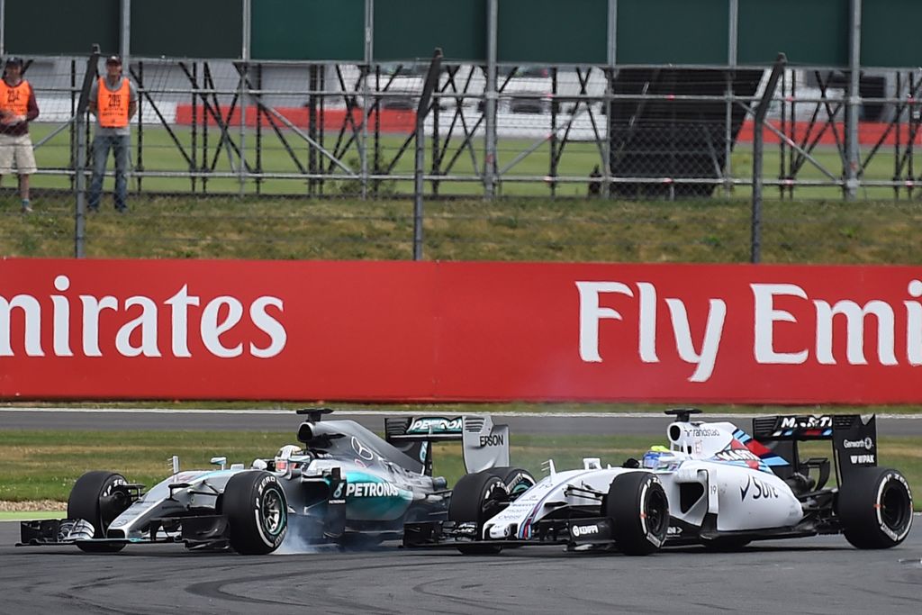 Forma-1, Lewis Hamilton, Felipe Massa, Mercedes, Williams, Brit Nagydíj 