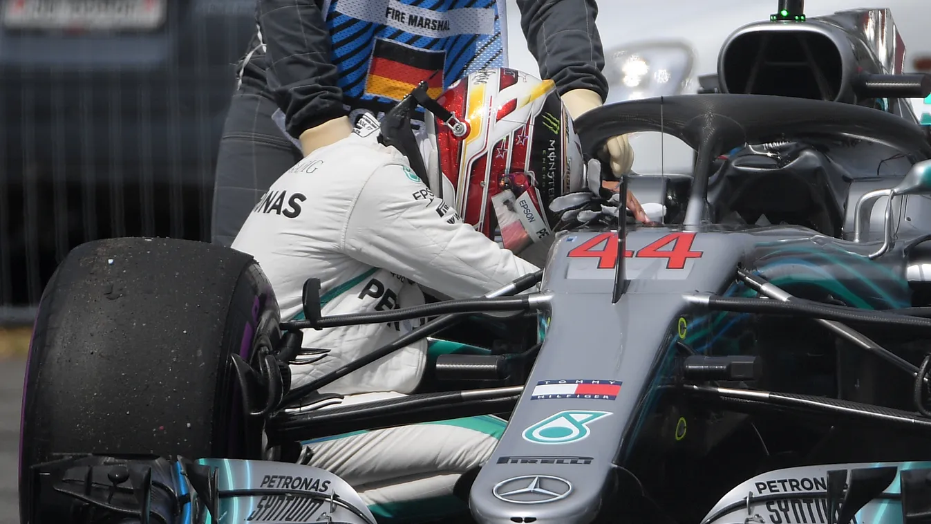 A Forma-1-es Német Nagydíj szombati napja, Lewis Hamilton, Mercedes-AMG Petronas 