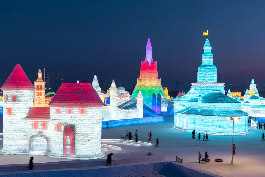 Harbin jég hó fesztivál 