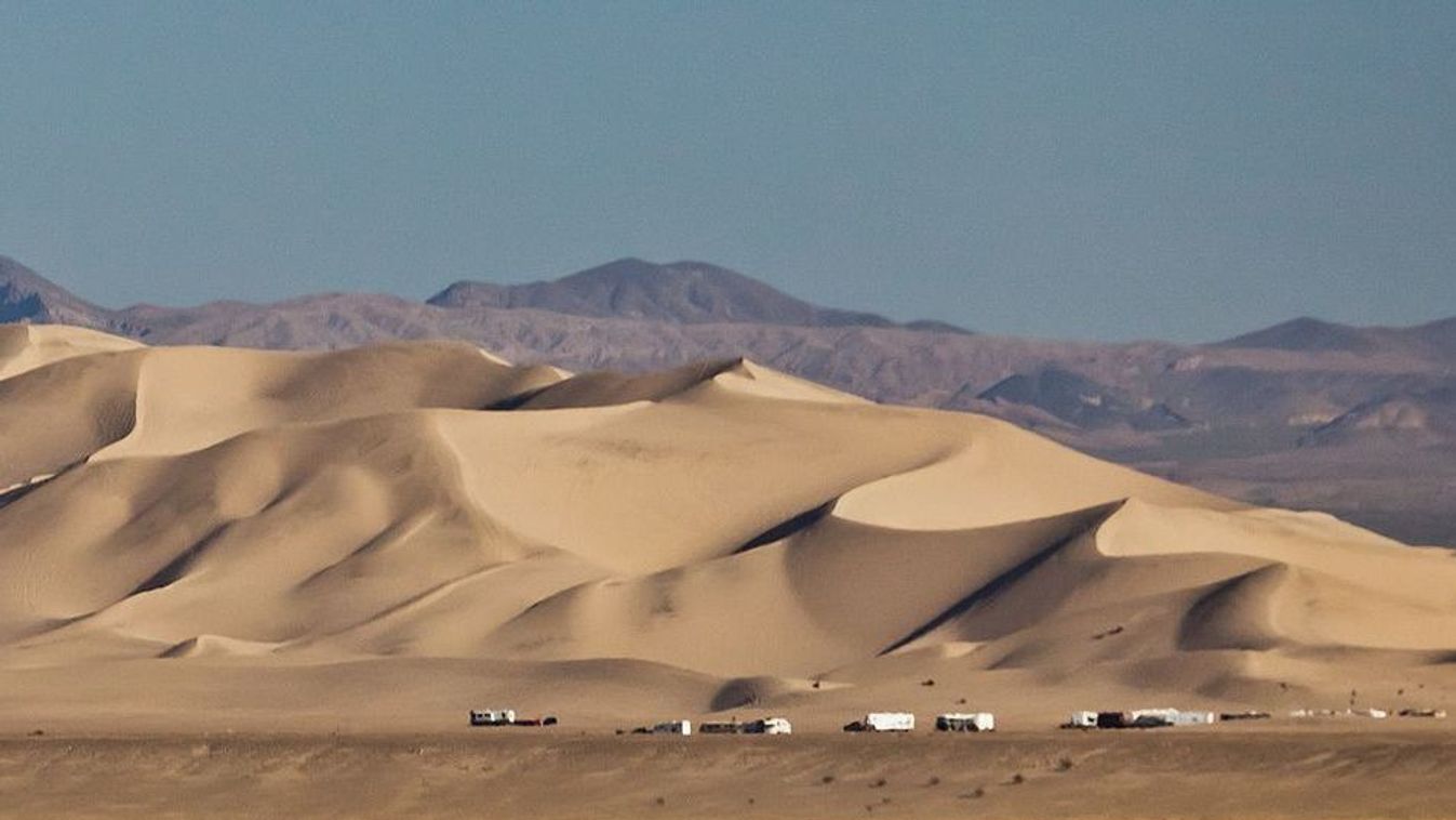 Mojave-sivatag, homokdűne 