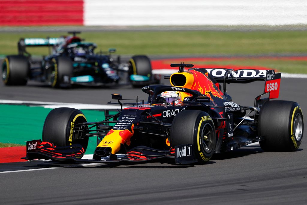 Forma-1, Brit Nagydíj, szombat, Max Verstappen, Red Bull, Lewis Hamilton, Mercedes 