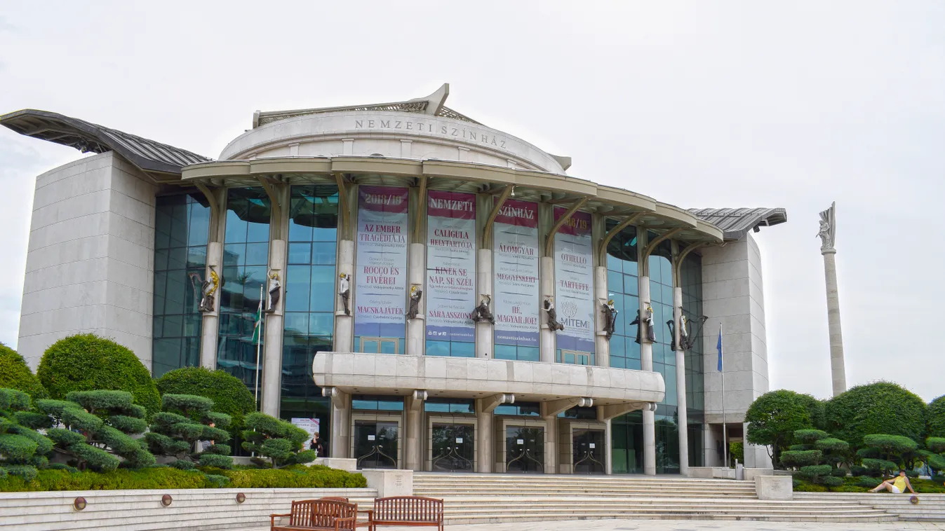 Nemzeti Színház, épületfotó, városkép 