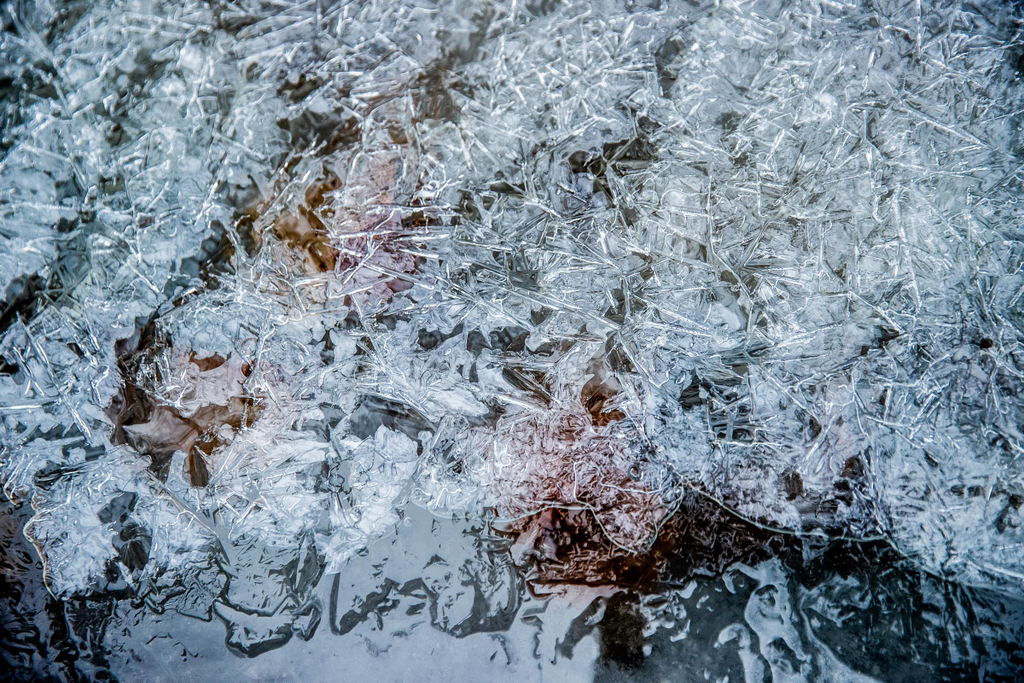 fagyott Dömörkapu időjárás fagy tél hideg jég természet 
