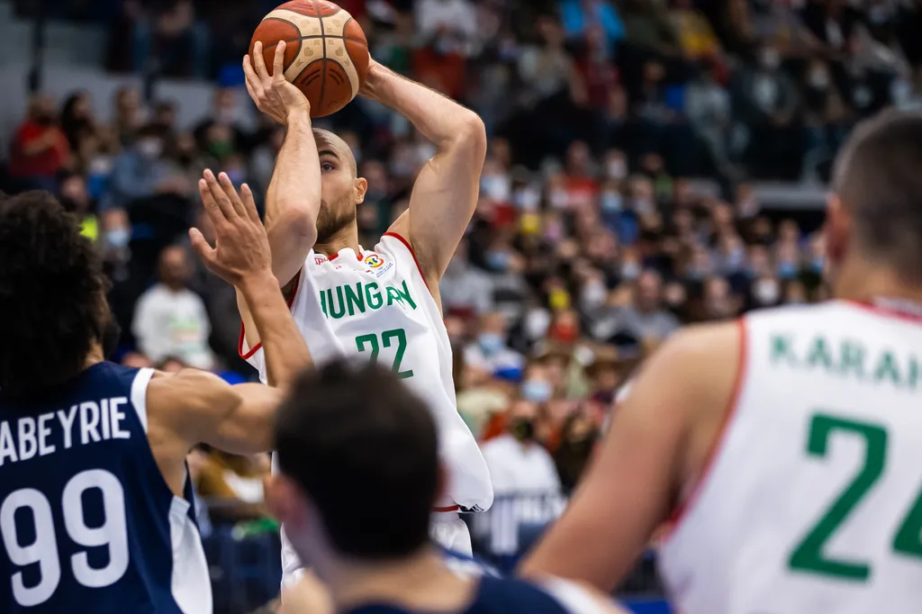 Magyarország-Franciaország férfi kosárlabda vb-selejtező, világbajnoki selejtező, Kaposvár, 2021.11.29. 2 