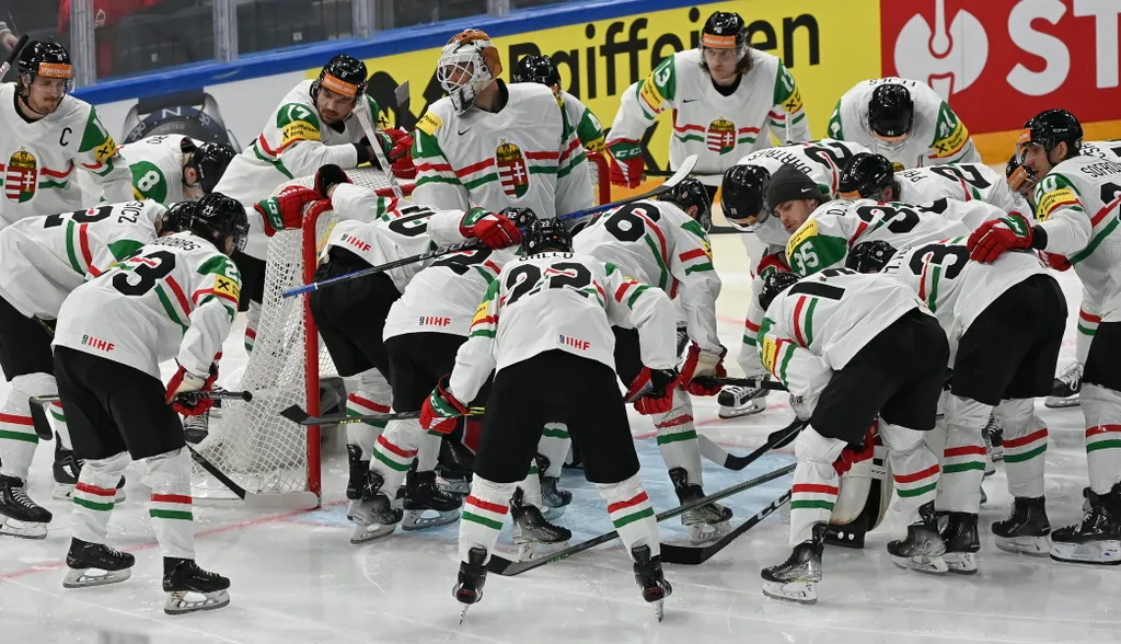 Franciaország - Magyarország, jégkorong, hoki, világbajnokság, IIHF jégkorong-világbajnokság, Tampere Deck Arena, 2023.05.16. 