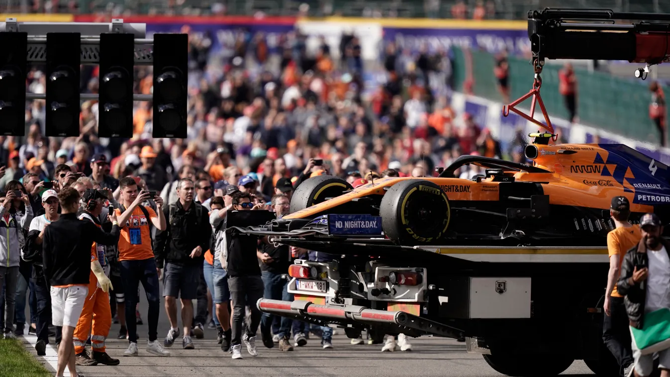 Forma-1, Lando Norris, McLaren Racing, Belga Nagydíj 