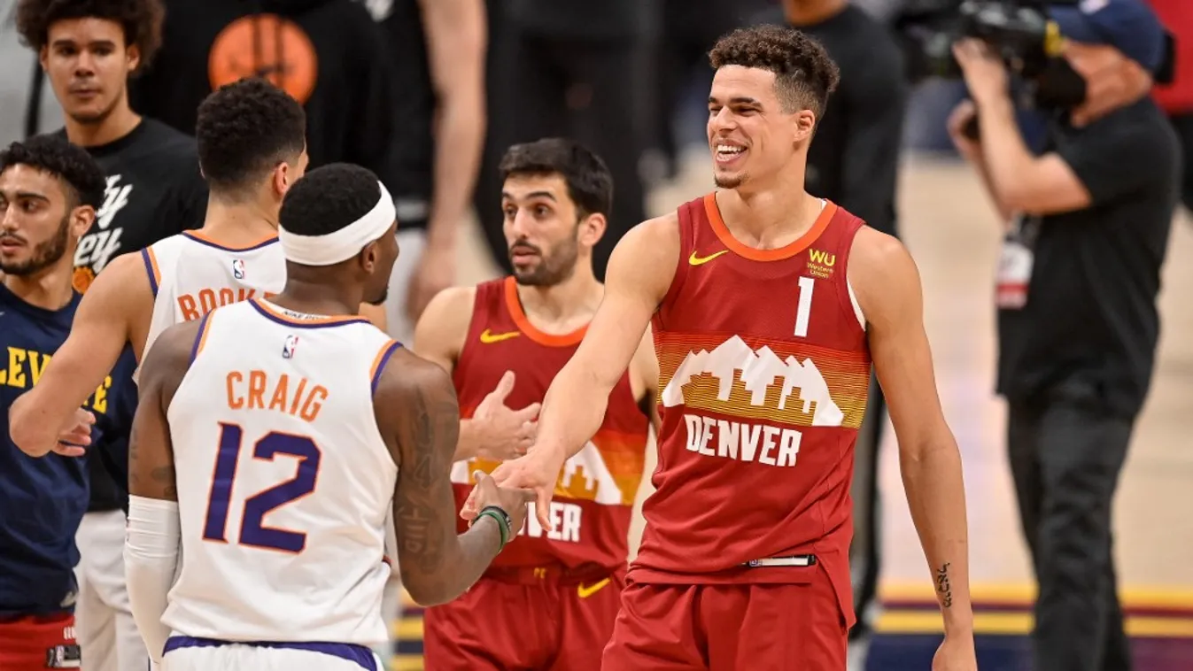 Phoenix Suns v Denver Nuggets - Game Four GettyImageRank3 Color Image nba american basketball Horizontal SPORT BASKETBALL 