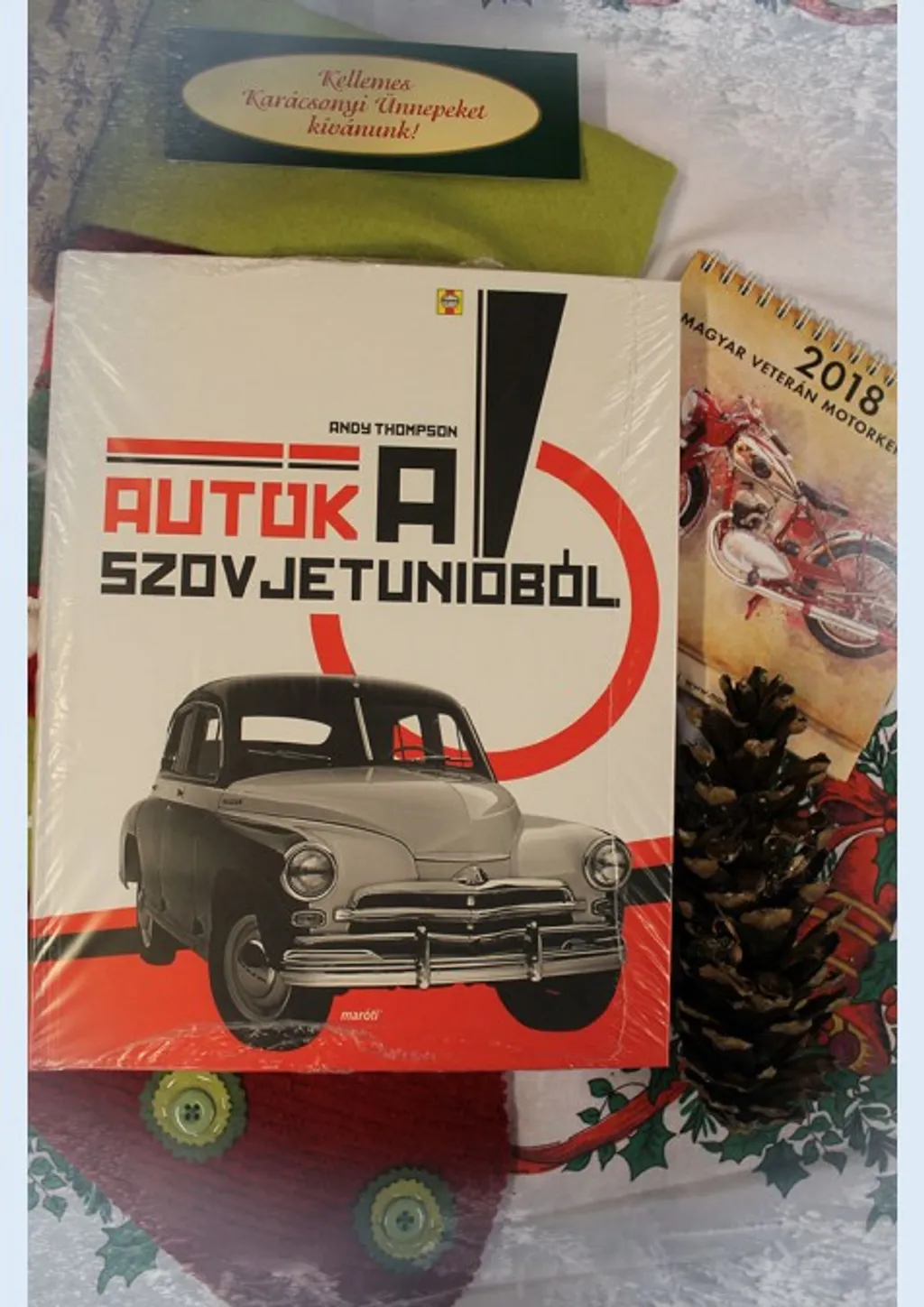 autók könyvek karácsony 2017 