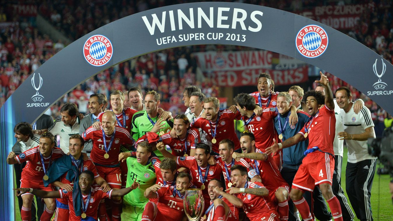 - Horizontal, Bayern München, UEFA szuperkupa, 2013 