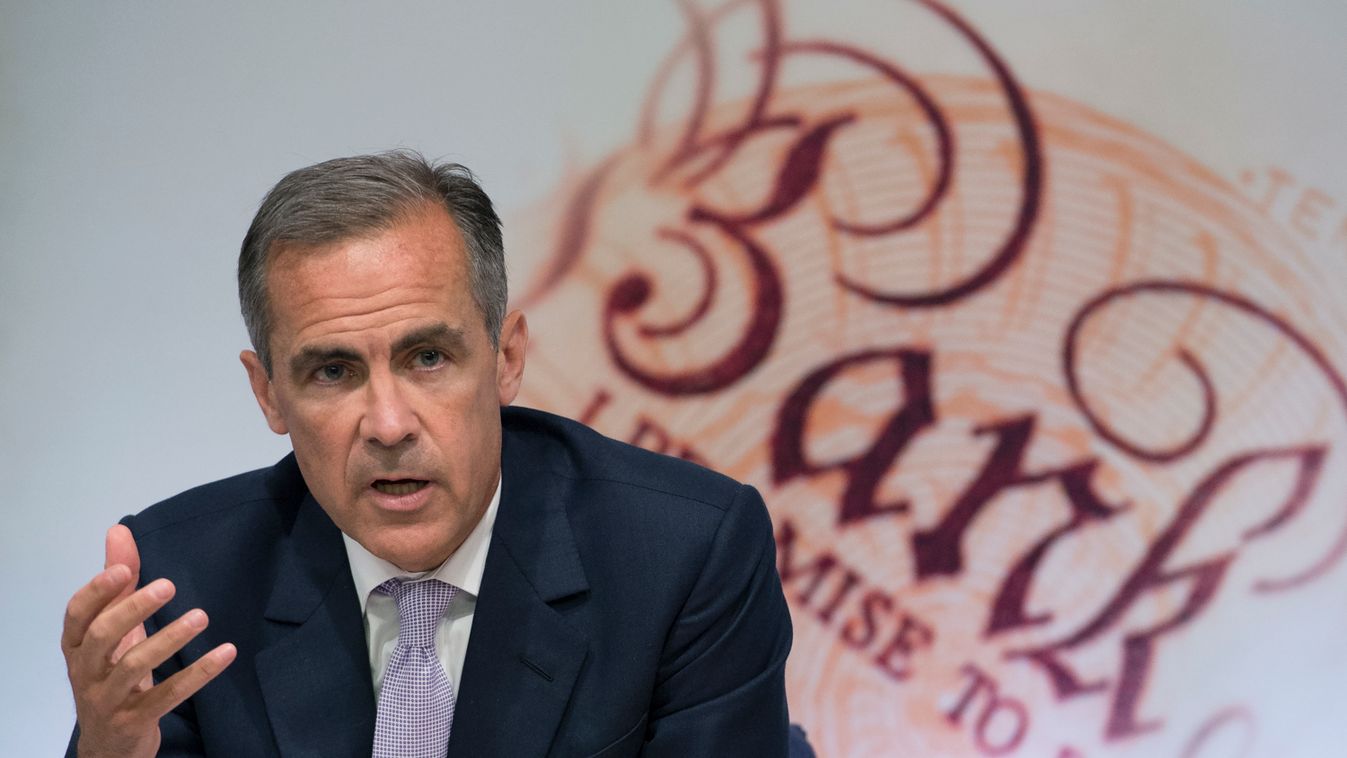 Mark Carney Bank of England BOE jegybank 