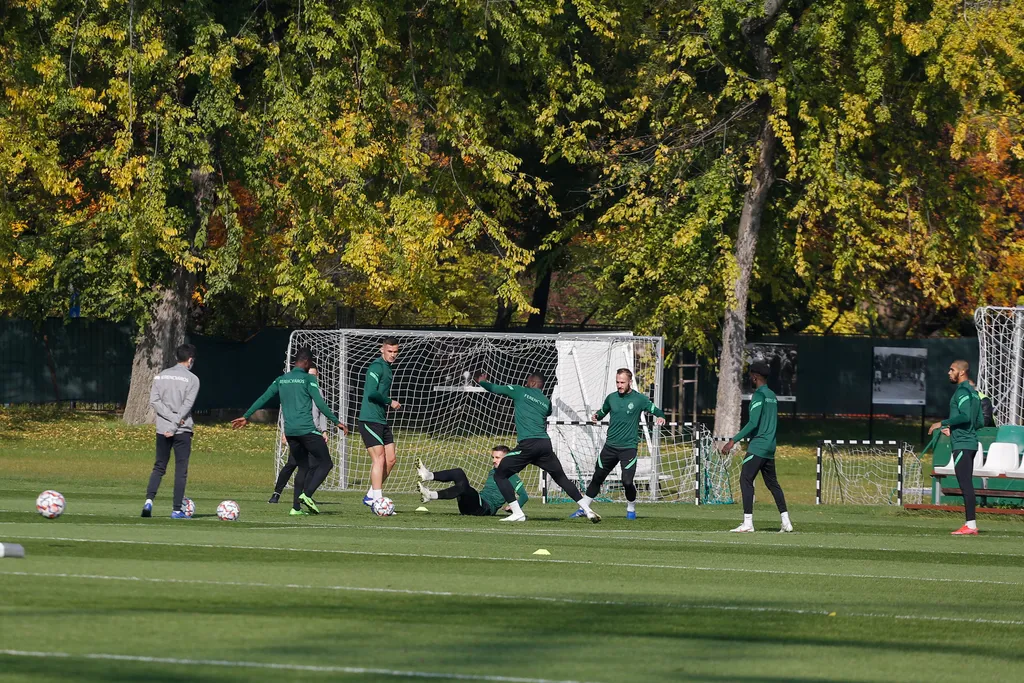 FTC-MVM Sportközpont, edzés, Fradi, Ferencváros, 2020.10.27. 