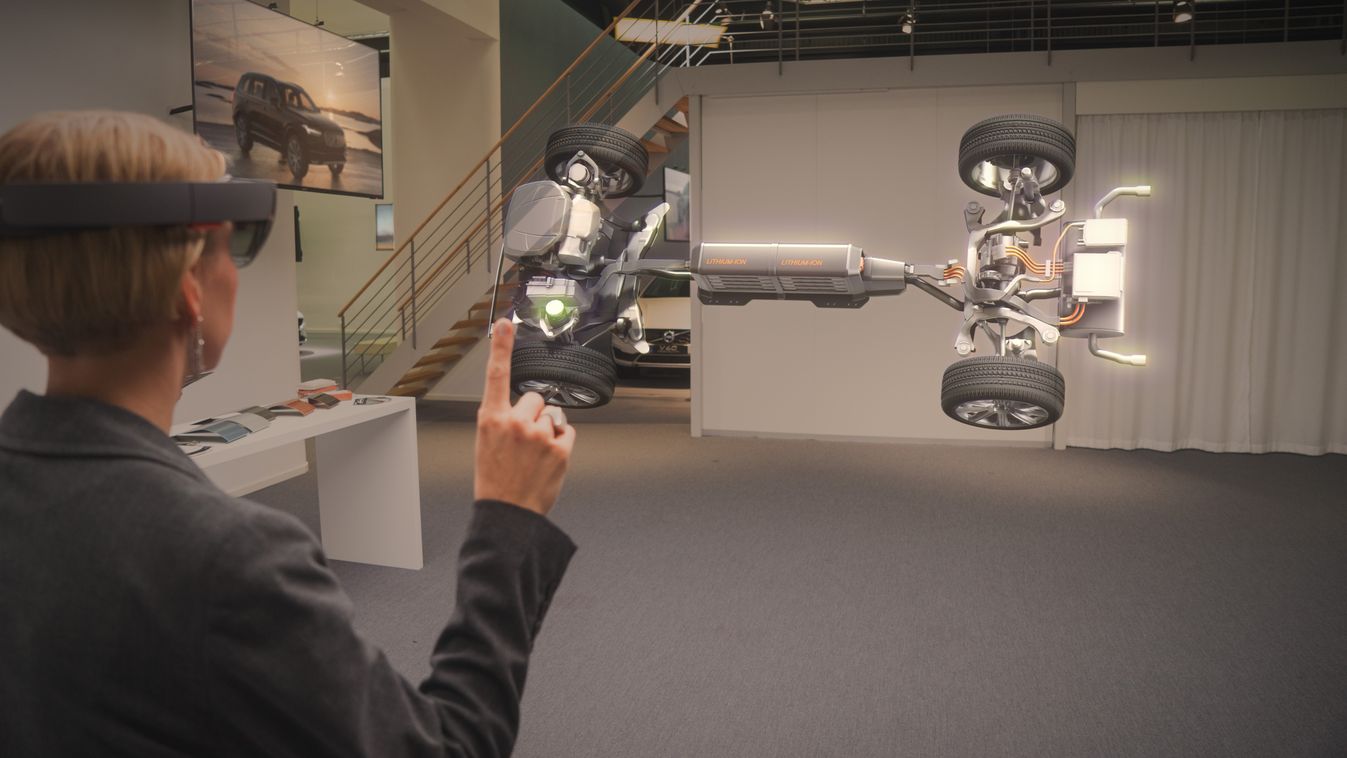 Technology Detail Images 2015 Volvo Cars Microsoft HoloLens 