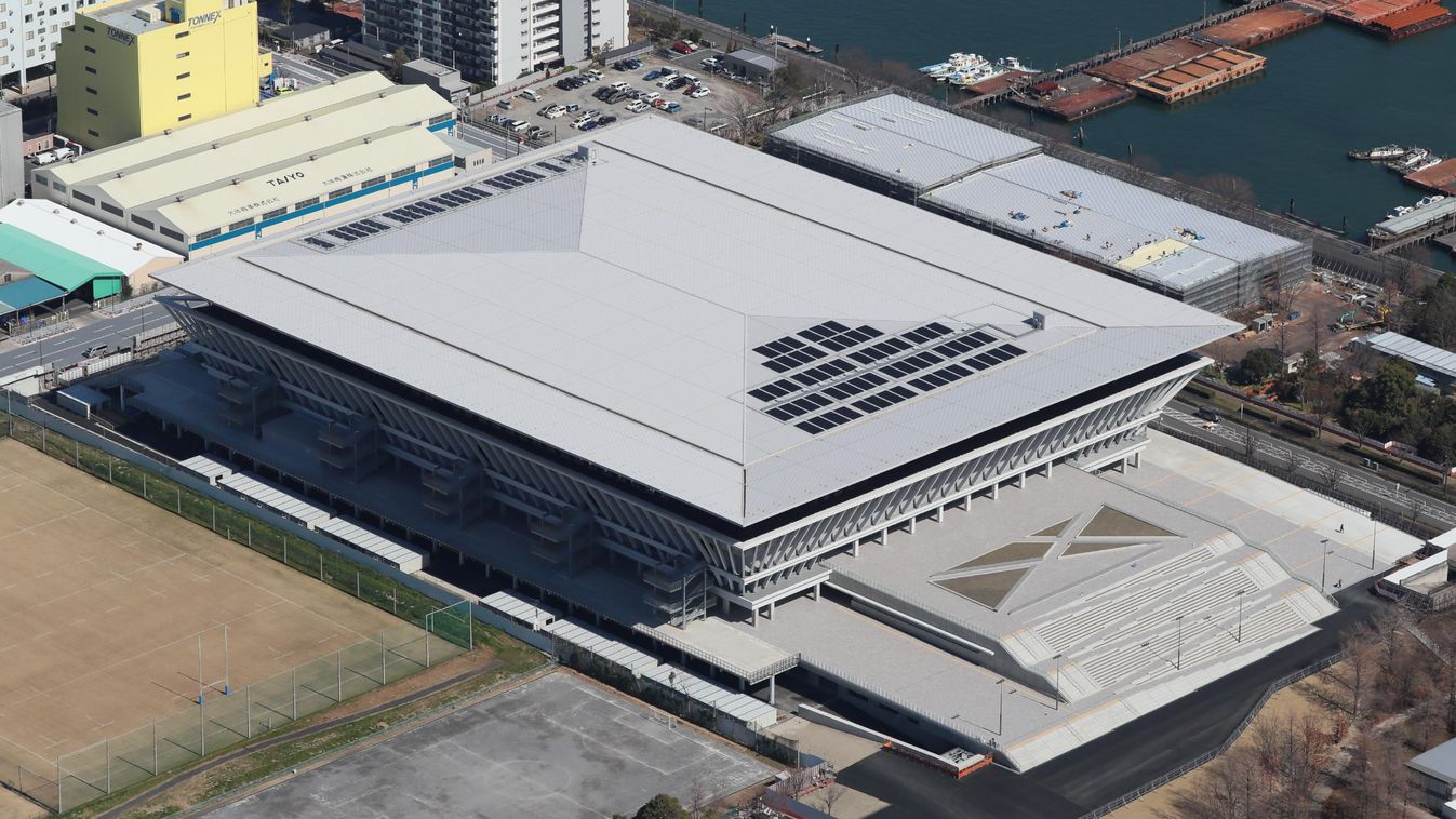 Tokyo Olympics Venue: Tokyo Aquatics Centre Tokyo Olympics Summer Olympics Tokyo 2020 2020 Summer Olympics Games of the XXXII Olympiad OLYMPIC GAMES Olympics The Tokyo Organising Committee of the Olympic and Paralympic Ga MIRAITOWA SOMEITY athelete compet