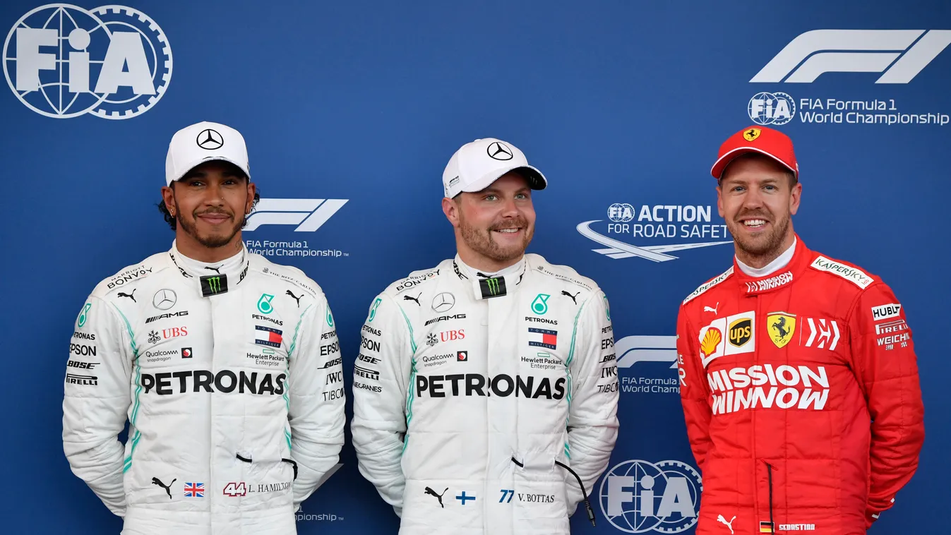 Forma-1, Lewis Hamilton, Valtteri Bottas, Sebastian Vettel, Azeri Nagydíj 
