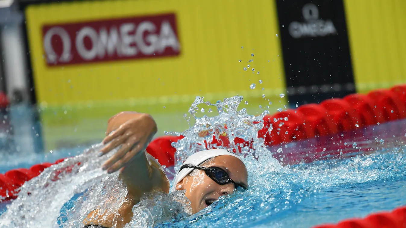Úszás Vizes VB, FINA2017, női 800 méter gyors, döntő, Kapás Boglárka 