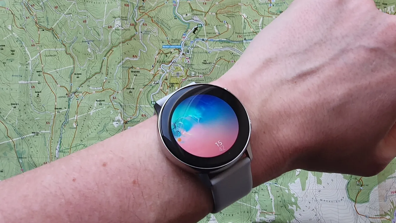 Samsung Galaxy Watch Active, okosóra, teszt 
