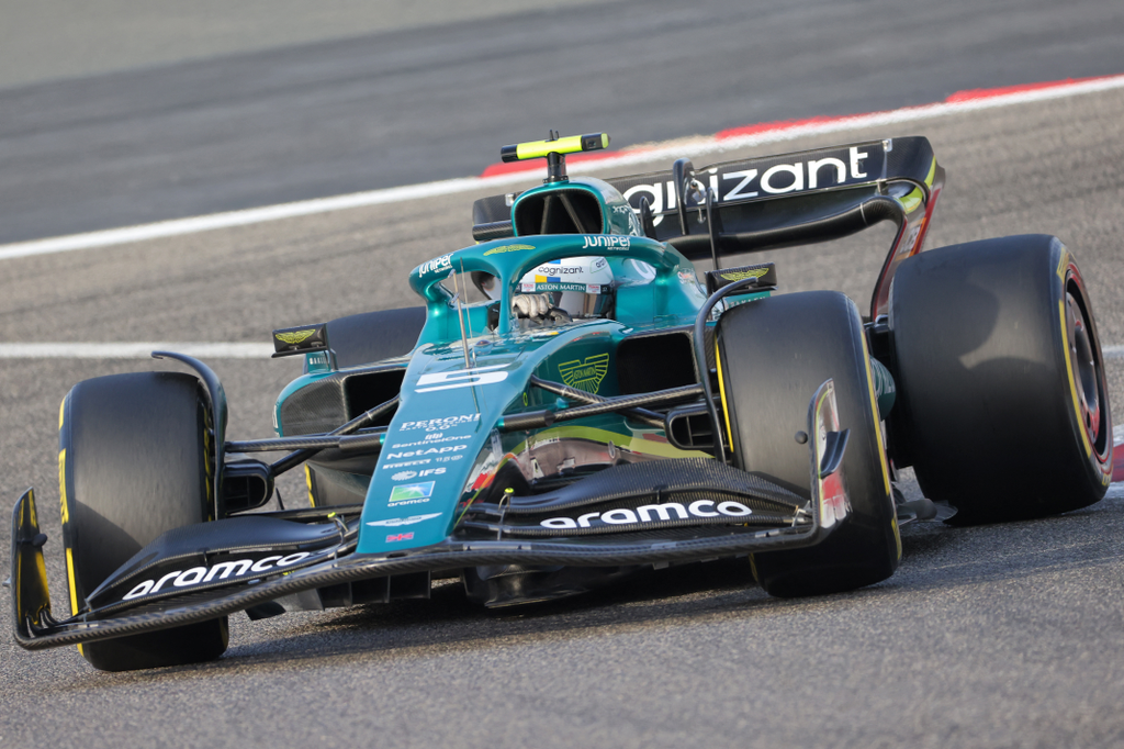 Forma-1, Sebastian Vettel, Aston Martin, Bahrein teszt 2022, 3. nap 