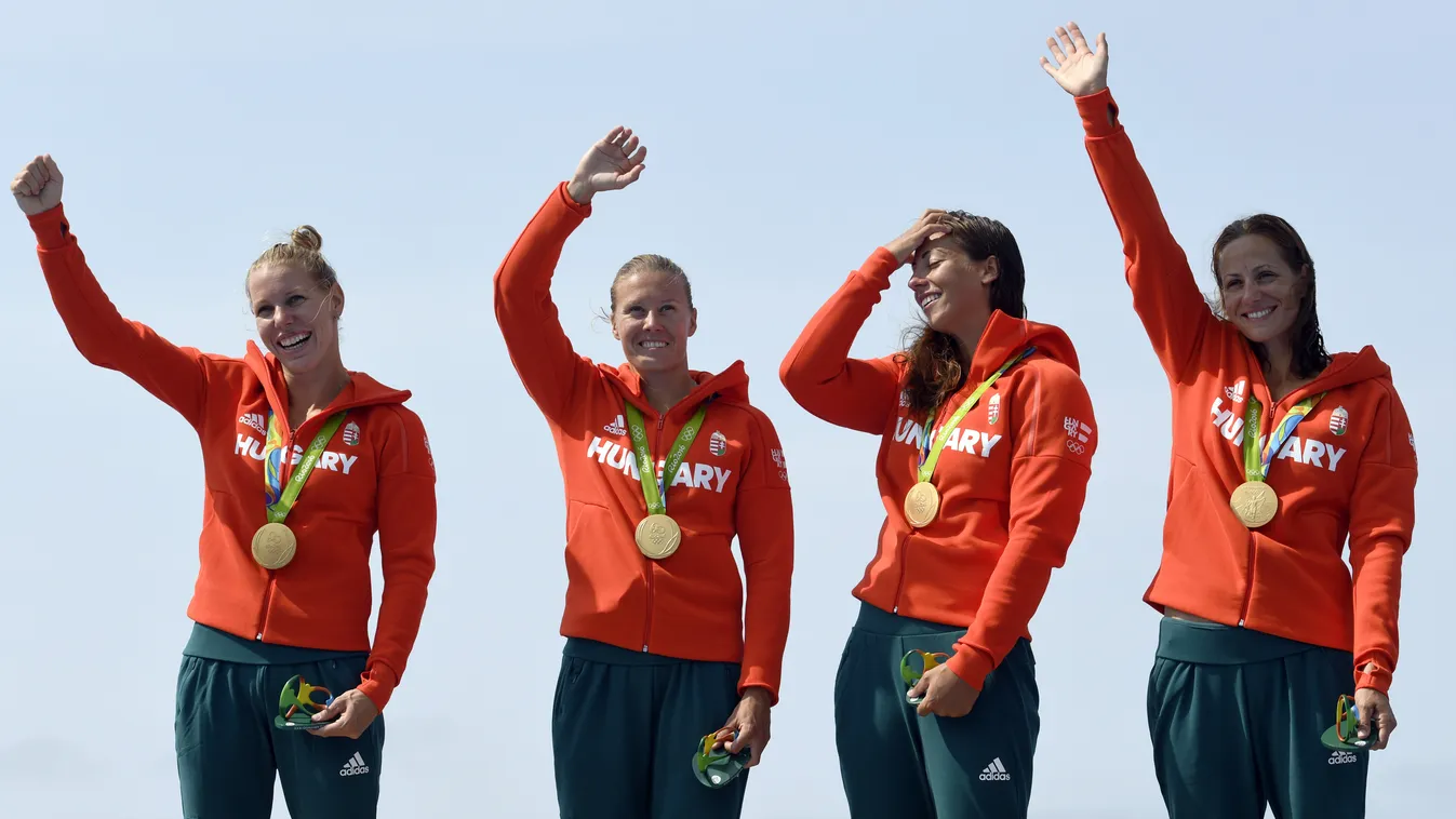 női kajak 500 aranyérem Rio 2016 