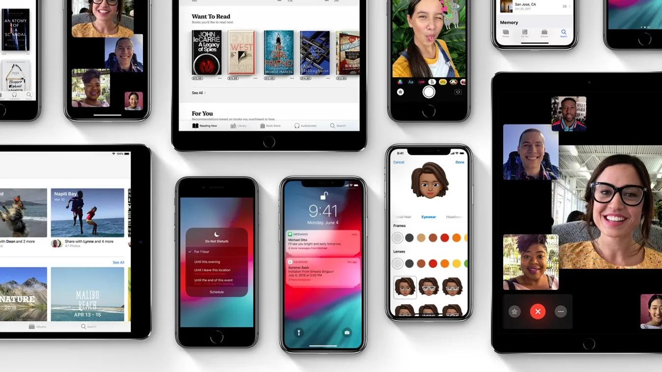 apple ios 12 iphone ipad tablet okostelefon táblagép 