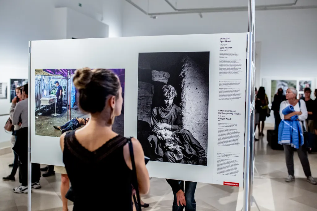 World Press Photo kiállítás 2019 a Magyar Nemzeti Múzeumban.
2019.09.19 Budapest
Fotó: Csudai Sándor 