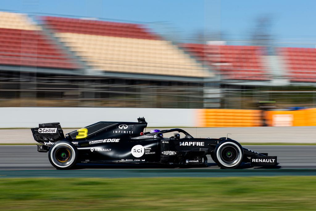 Forma-1, Daniel Ricciardo, Renault, Barcelona teszt 6. nap 