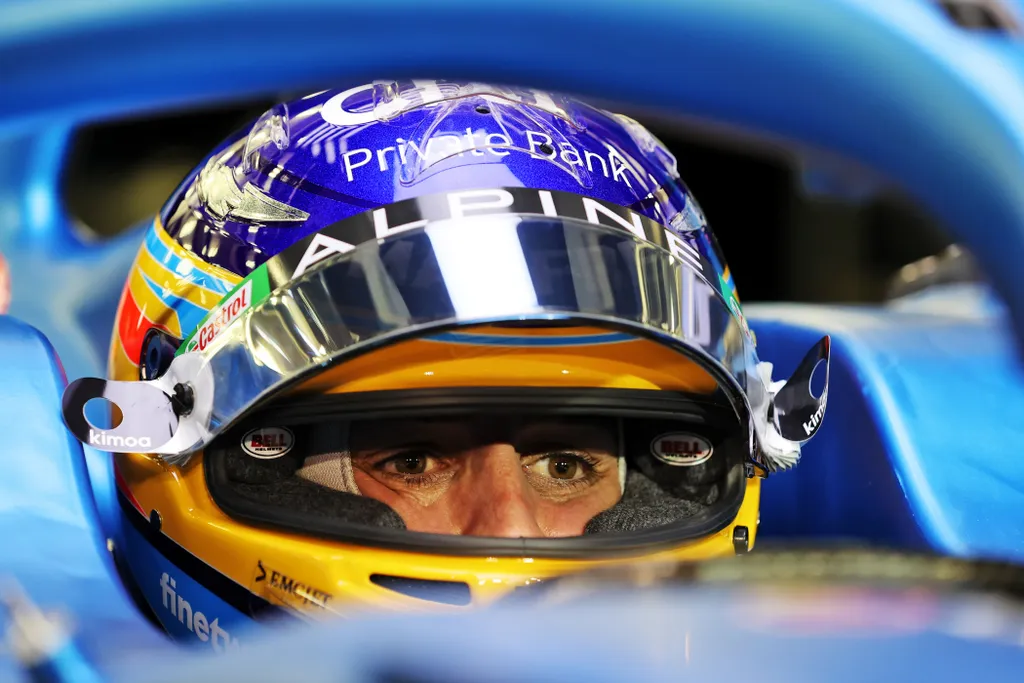 Forma-1, Fernando Alonso, Alpine F1 Team, Bahrein teszt 