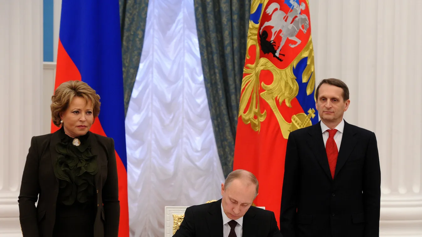 Putyin aláírta az annektálást 