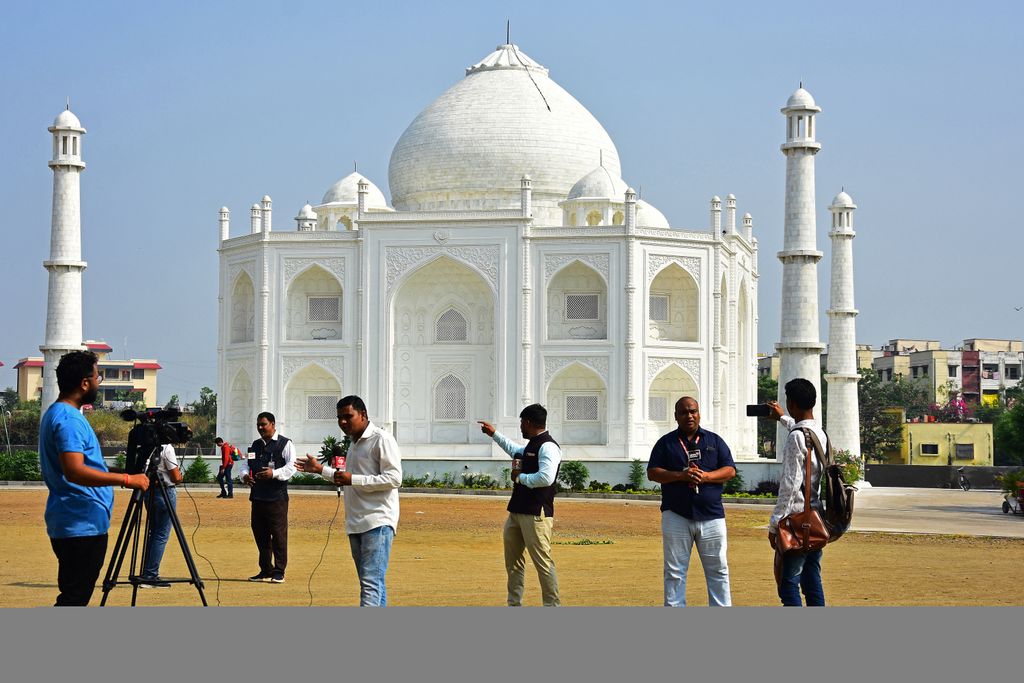 Egy indiai üzletember a Taj Mahal másolatát építette meg feleségének 